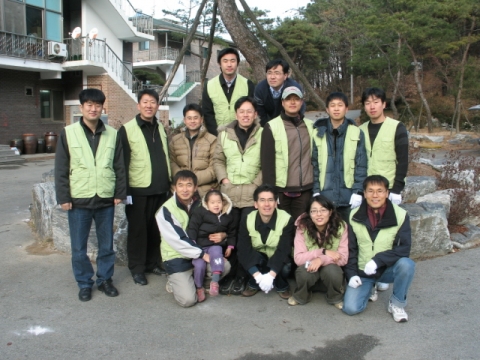 자율봉사활동 동아리 “나누미” 단체사진