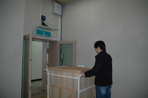 수장고 설치모습