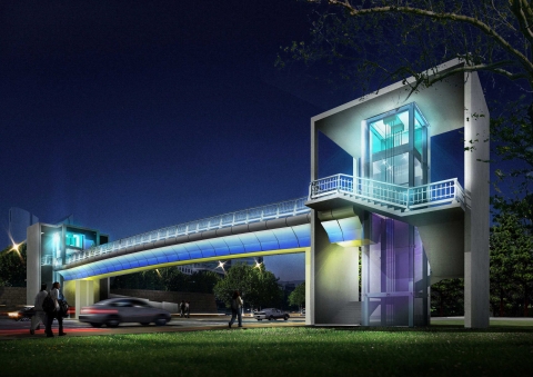 효천2지구 보도육교