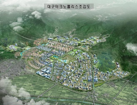 대구테크노폴리스 조감도