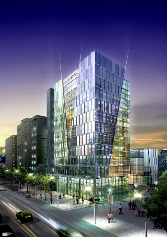 올림푸스한국 R&D센터조감도