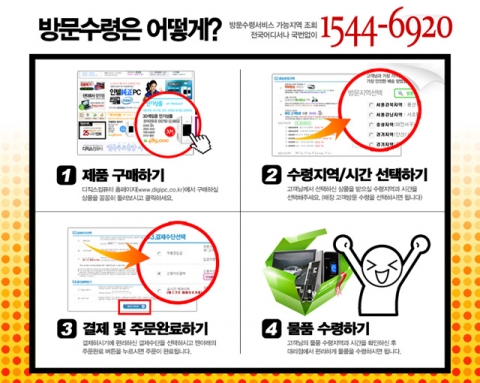 방문수령 서비스 방법