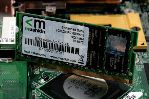 머스킨 노트북메모리 DDR2 PC-6400 제품 사진3