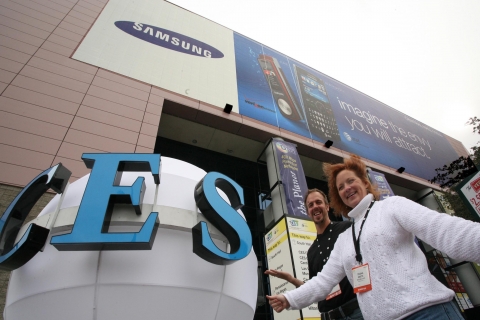 삼성전자가 1월7일(월)부터 10일(목)까지 4일간 미국 라스베이거스에서 열리는 「CES 2008 : International Consumer Electronics Show」에 참