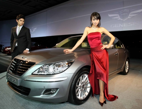 제네시스 신차발표회