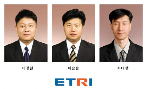 ETRI 국제표준의 주역, 이강찬, 이승윤, 최태상 연구원