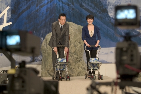 이색 효도선물 ‘실버보행카’ 방송
