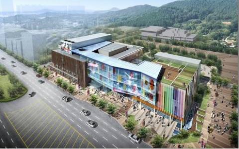 뮤지컬전용극장 조감도