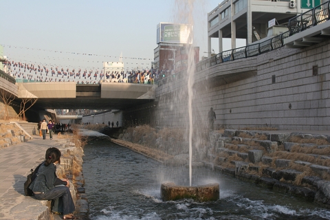 세운교 고사분수