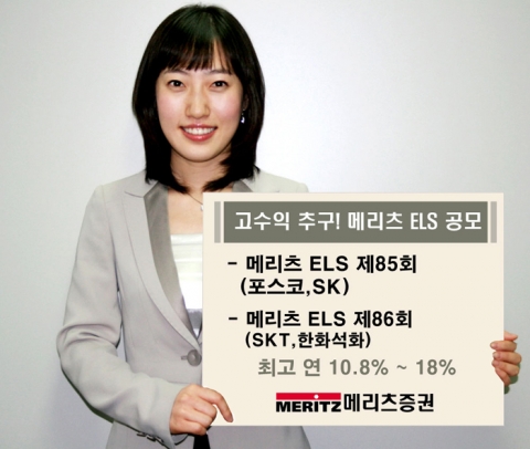 메리츠증권, 메리츠ELS 2종 공모