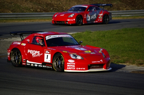 2007년, 아쉬운 준우승을 한 펠롭스레이싱팀의 혼다 S2000 GTR