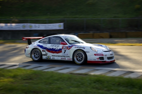 2007년, 팀 챔피언인 이레인레이싱팀의 포르쉐 997 GT3