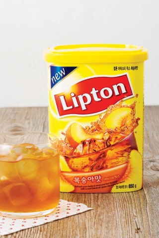 뉴 립톤 아이스티믹스 피치.