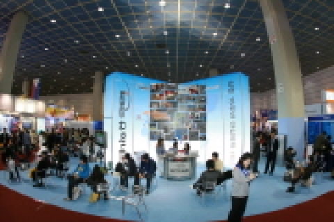 2008년 3월 코엑스에서 열린 세계유학박람회 iAE 유학네트 현장