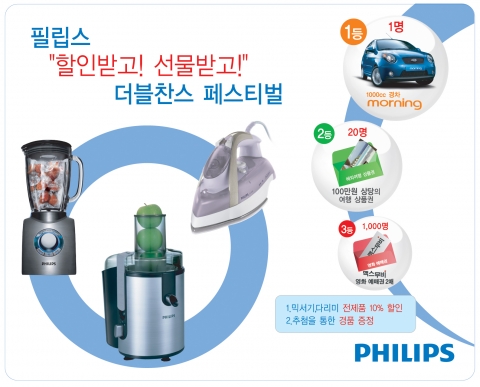 필립스전자 더블찬스 페스티벌 이미지