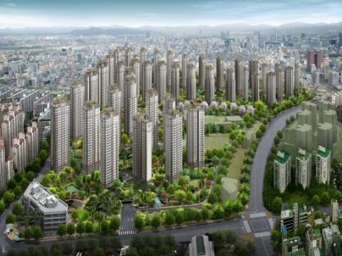 반포자이 조감도 2