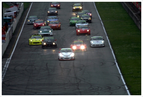 폭우가 임박한 상태에서 시작된 결승전