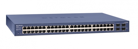 넷기어 48포트 기가비트 스마트 스위치 – GS748T
