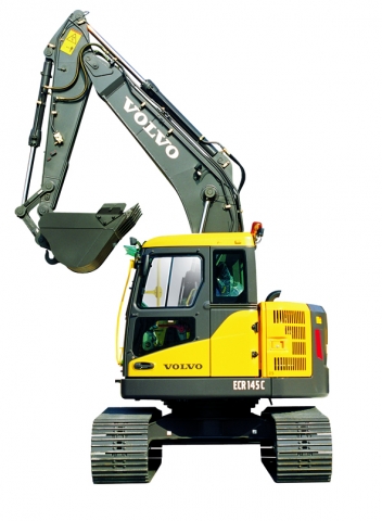 볼보 소선회굴삭기 ECR145C