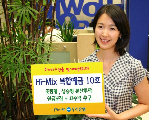 우리은행, ‘하이-믹스 복합예금 10호’ 판매