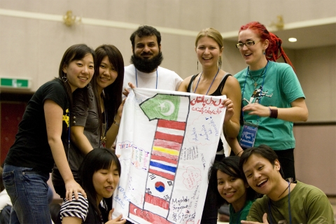 2007년 7월에 열렸던 제18회 국제청소년광장 행사 사진