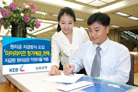 외환은행, ‘마이 라이프 정기예금’ 판매