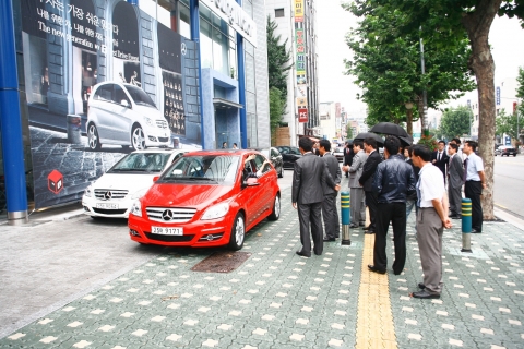 한성車, 메르세데스-벤츠 방배전시장에서 ‘뉴제너레이션 마이비(My B)’ 출시기념 시승 행사