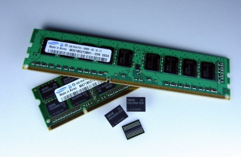 삼성전자, 50나노 2기가 DDR3 최초 양산