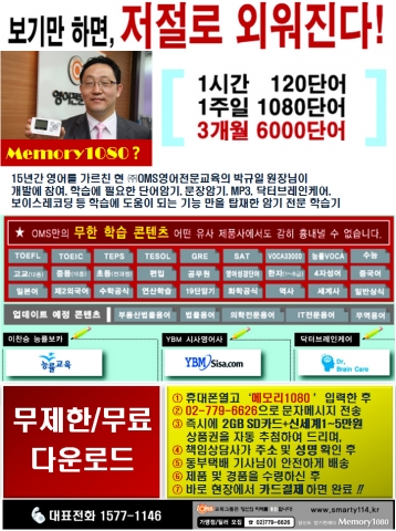 메모리1080 안내