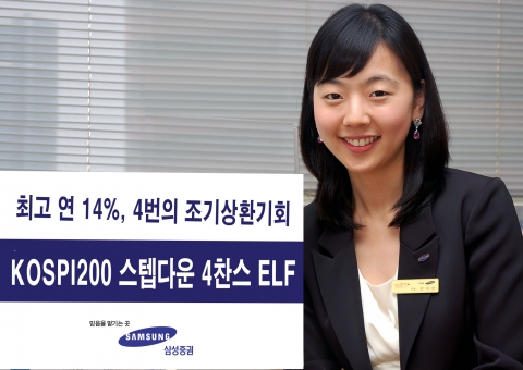 삼성증권, 최고 연14.0% ELF 출시