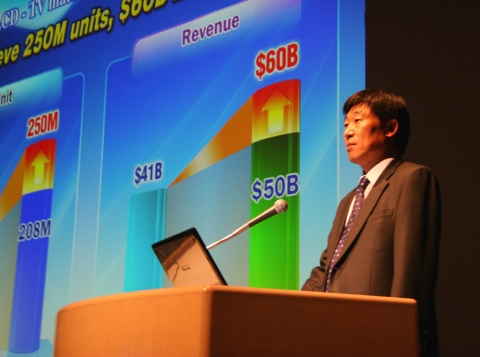 삼성전자 장원기부사장 FPD 인터내셔널 2008에서 기조연설
