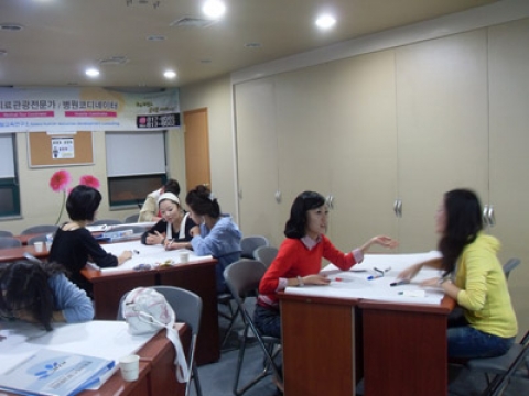 수료식 전의 발표회 준비