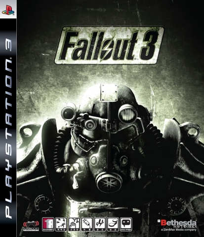 2008년 10월 31일 PLAYSTATION®3로 발매되는『Fallout® 3』패키지샷