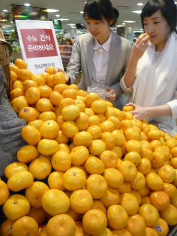 수능준비 간식 ‘초콜릿’이 으뜸