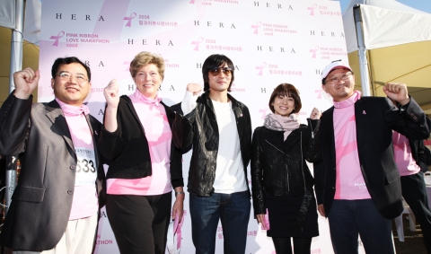 ‘2008 핑크리본 사랑마라톤대회, 서울대회를 끝으로 오늘 폐막