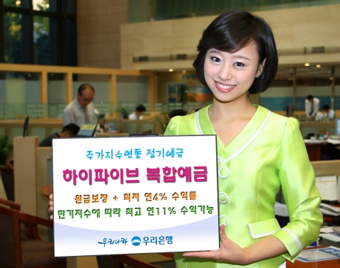 우리은행, ‘하이파이브 복합예금’ 판매