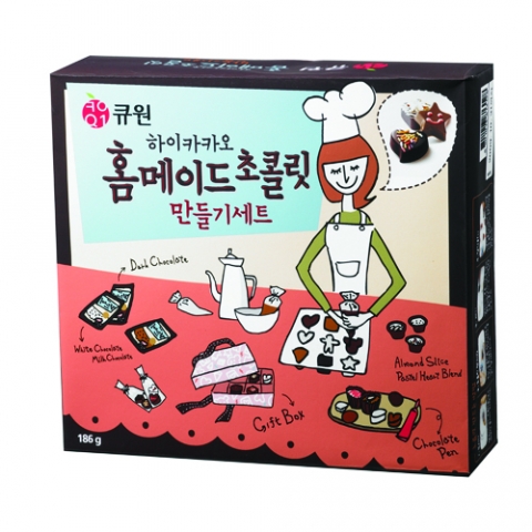 삼양사 ‘홈메이드 초콜릿 만들기세트’ 리뉴얼 출시