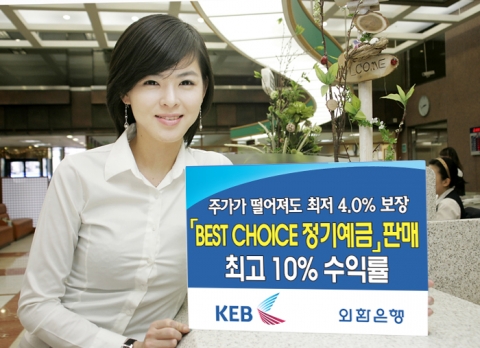 외환은행, ‘BEST CHOICE 정기예금’ 판매