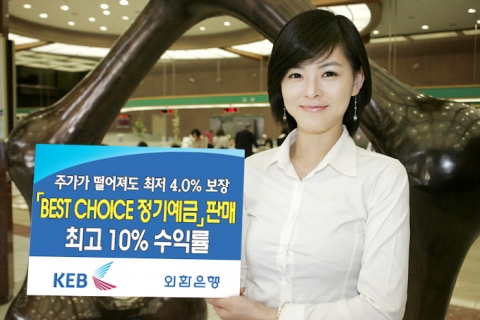 외환은행, ‘BEST CHOICE 정기예금’ 판매