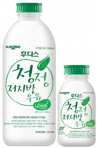 일동후디스 ‘후디스 청정 저지방우유’ 출시