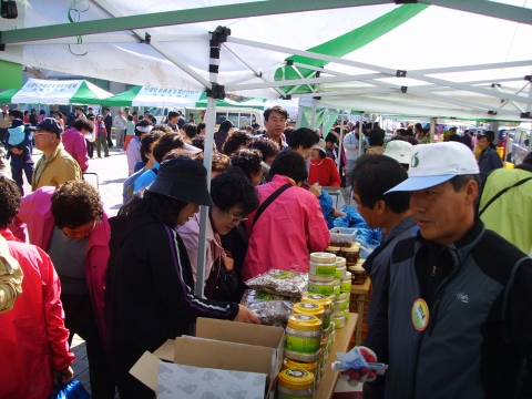 포항시, 2008 친환경농산물 품평 및 홍보직판행사 성황리에 막내려