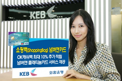 외환은행, ‘외환 쇼핑백(ShoppingBag) 넘버엔’ 카드 출시