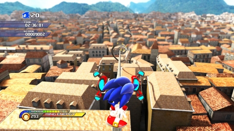 2008년 12월 19일 발매 PLAYSTATION®3용 『Sonic Unleashed』스크린샷