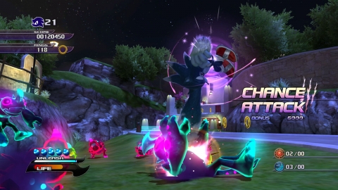 2008년 12월 19일 발매 PLAYSTATION®3용 『Sonic Unleashed』스크린샷