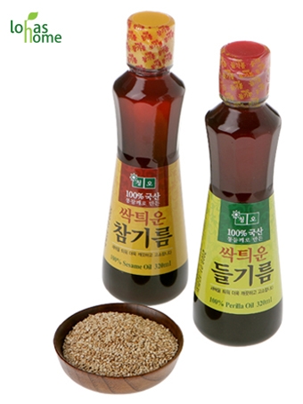 국내산이라 안심…로하스홈, 설 선물 ‘발아 참기름·들기름’ 세트 제안