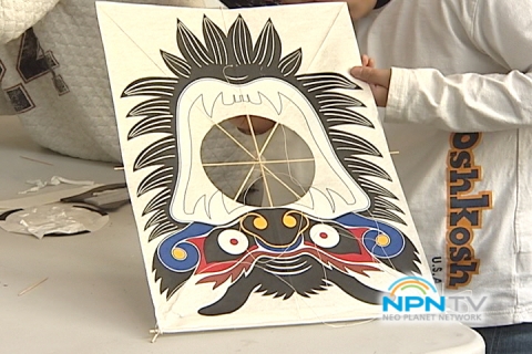 NPN-TV,  ‘전통 연 만들기 교실’ 방영