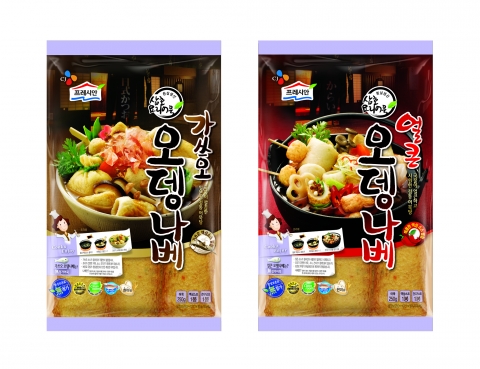 CJ제일제당, 정통 일본식 ‘오뎅나베 2종’ 출시