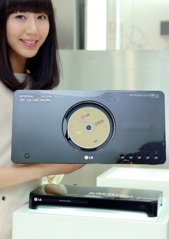 LG전자, 인테리어 컨셉트 DVD 플레이어 선봬