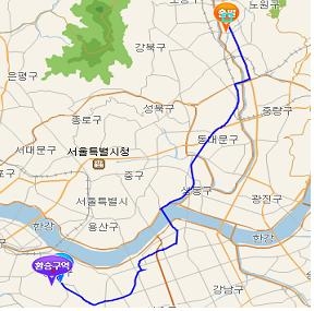 노원역→중앙대 검색 개선 후