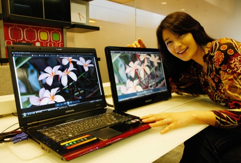 삼성전자, 노트PC 전용 모니터 ‘싱크마스터 랩핏(Lapfit)’ 출시